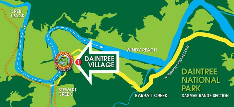 Daintree River Cruise 1 Map
